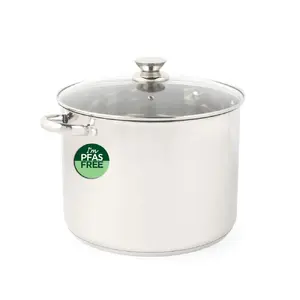 Russell Hobbs Classic Collection Stockpot, Stainless Steel, 30cm, 15L