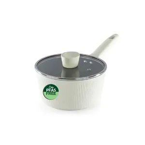 Russell Hobbs RH03867C Cote Saucepan, 18 cm, Cream
