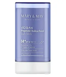 Солнцезащитный стик Mary&May Vegan Peptide Bakuchiol Sun Stick SPF50+ PA++++
