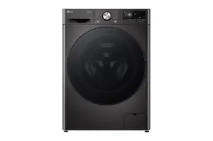 Стиральная машина LG F2V7SLIM9B с фронтальной загрузкой, 9 кг, 1160 об/мин, класс энергопотребления A, черная
