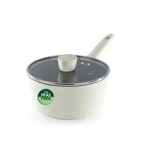 Russell Hobbs RH03868C Cote Saucepan, 20 cm, Cream