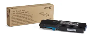 Xerox 106R02229 Cyan Toner Cartridge for Phaser 6600 and WorkCentre 6605