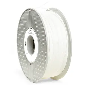 Verbatim ABS 3D Printing Filament, 1.75 mm, White, 1 kg