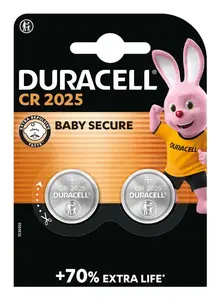 Duracell CR2025 litija monētbaterija