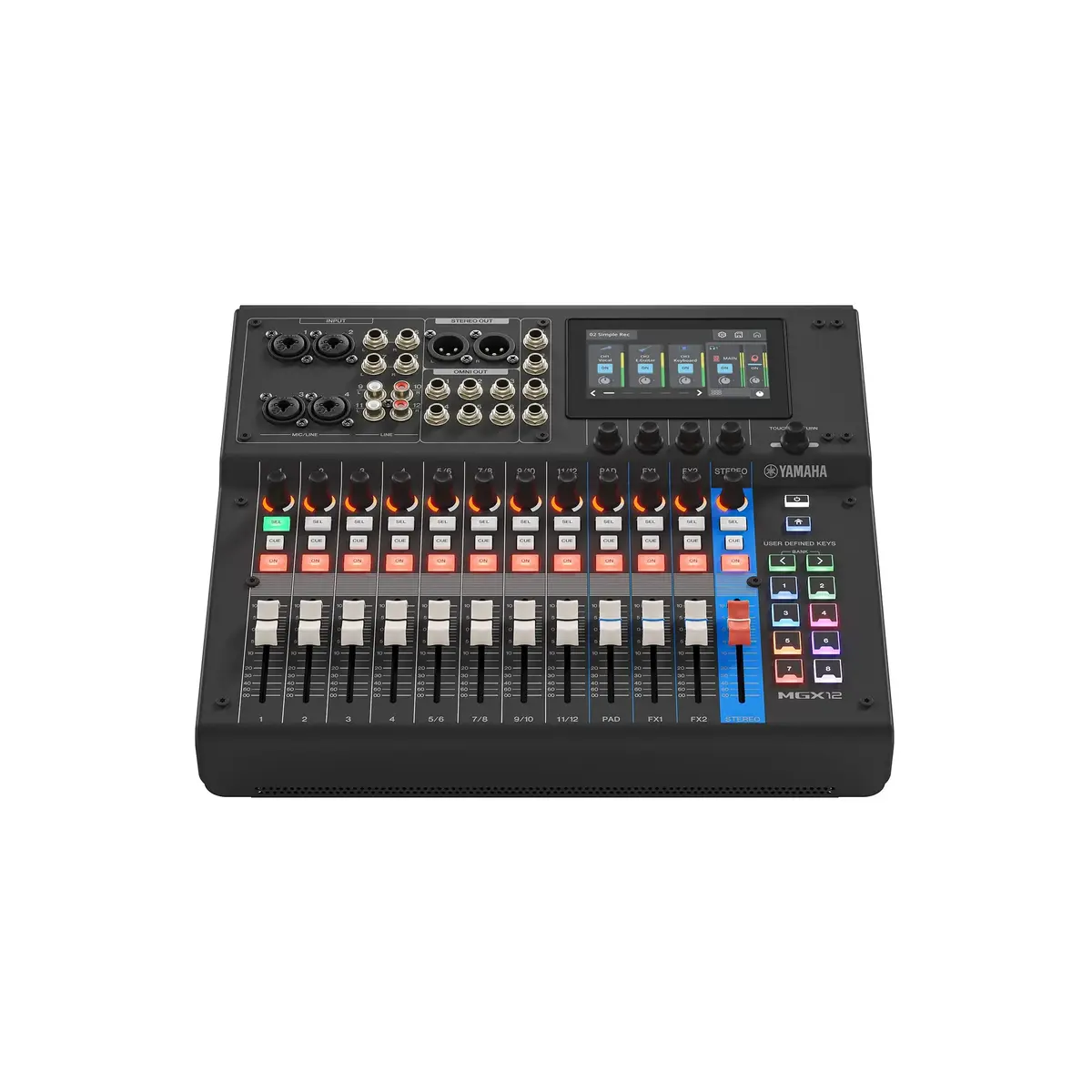 Yamaha MGX12 digitālais mikseris Photo 2