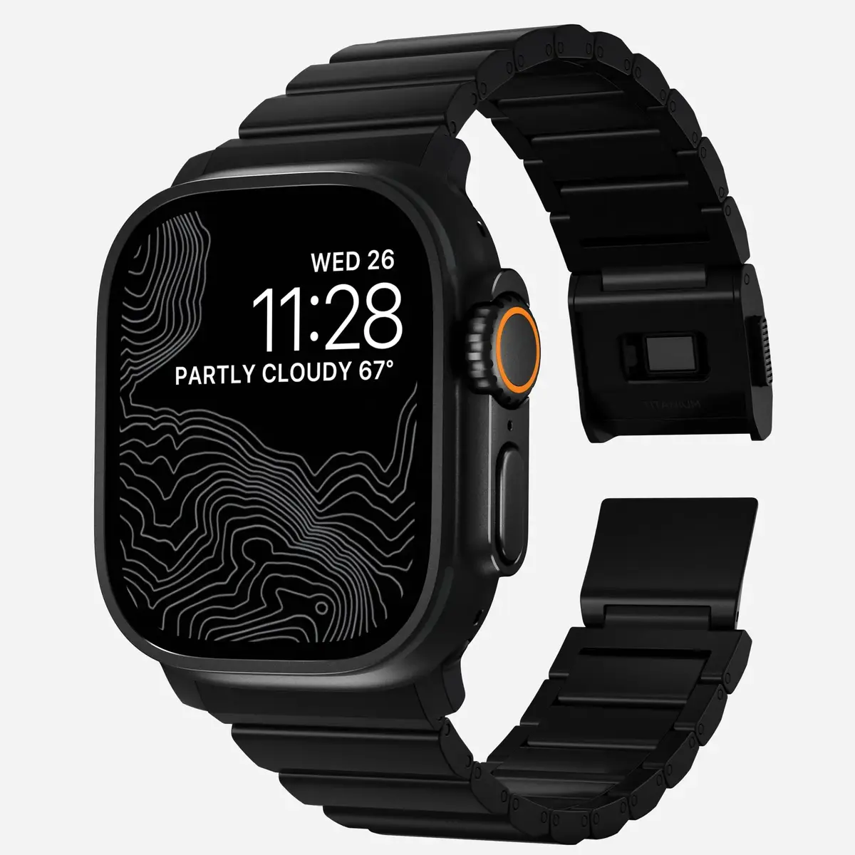 Nomad titāna siksniņa Apple Watch 46/49 mm Photo 2