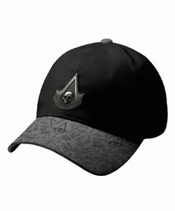 Good Loot Assassin’s Creed Black Flag Resynced Pirates Vintage beisbola cepure, melna, kokvilna