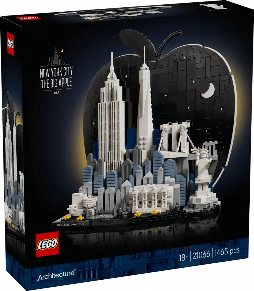 LEGO Architecture 21066 Ņujorka: Lielais ābols