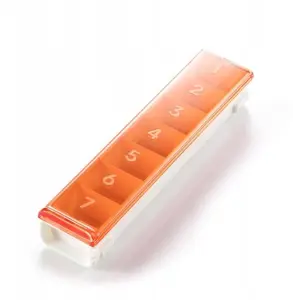 Tzmo Presto 7 dienu zāļu organizators, oranžs