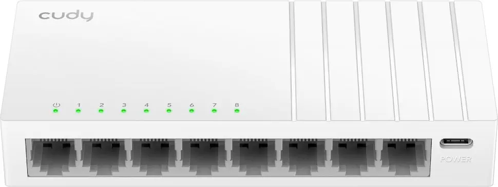 Cudy GS108U 8-portu gigabitu tīkla komutators