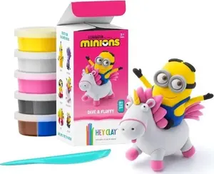 Набор для лепки TMTOYS Hej Clay Миньоны Дэйв и Флаффи с аксессуарами