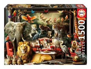 Пазл Educa The Animal Mansion, 1500 деталей