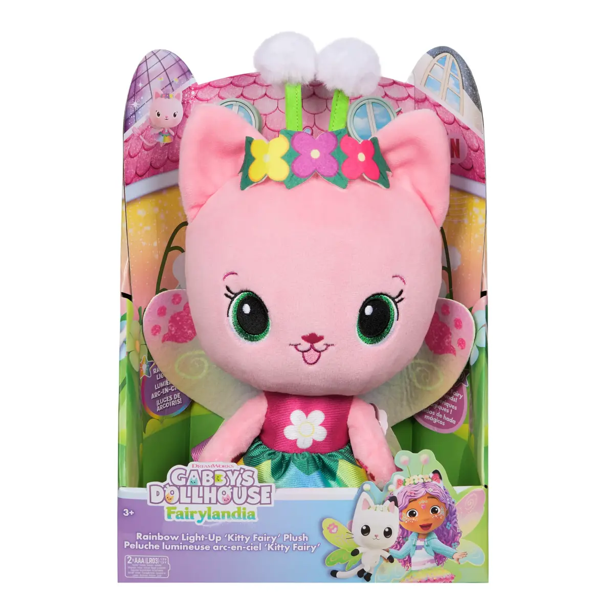 Spin Master Gabby's Dollhouse Kitty Fairy Light-Up Plush Photo 8