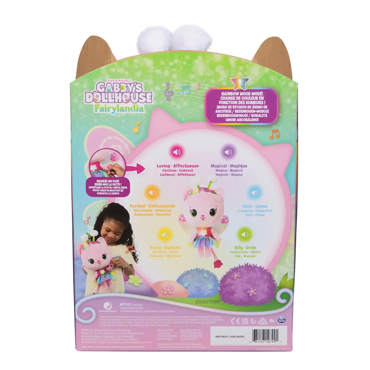 Spin Master Gabby's Dollhouse Kitty Fairy Light-Up Plush Photo 9