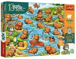 Trefl puzle 100 gabaliņi Trefliki - Kapibary