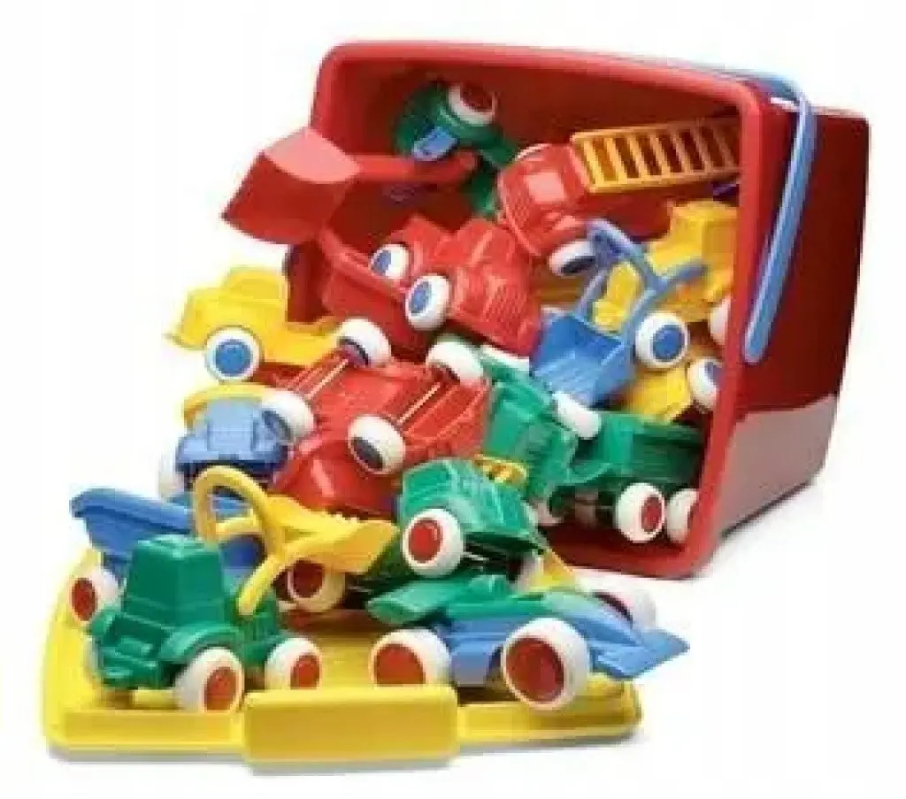 Viking Toys Maxi transportlīdzekļu komplekts spainī