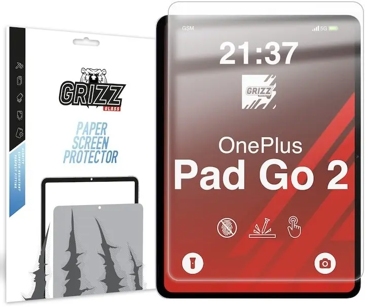 GrizzGlass PaperScreen matēta ekrāna aizsargplēve planšetdatoram