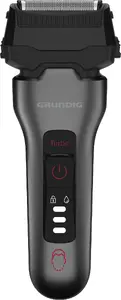 Grundig MS 8330 Foil Shaver with Integrated Trimmer, Stainless Steel Blades, Rechargeable
