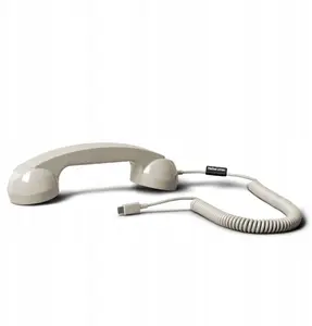 Native Union Pop Phone USB-C telefona klausule ar zvanu vadību, smilšu krāsa