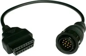 Hertz KB6 OBDII to Mercedes-Benz 14-Pin Diagnostic Adapter