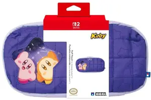 Hori Puff Pouch Carrying Case for Nintendo Switch 2 - Kirby and Waddle Dee