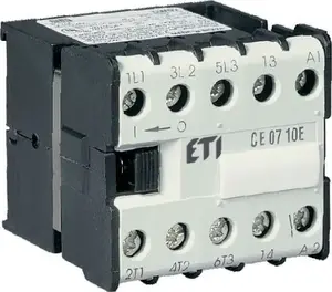 Eti-Polam CE07.01 Miniature Contactor 6A 3P 230V AC 0NO 1NC