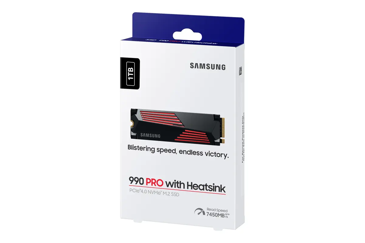 SSD накопитель Samsung 990 Pro 1ТБ M.2 NVMe PCIe 4.0 Photo 10
