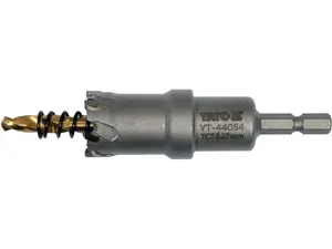 YATO YT-44054 TCT Hole Saw for Metal 22 mm