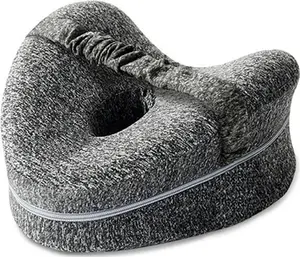 Aptel AG32G Memory Foam Orthopedic Pillow, Grey