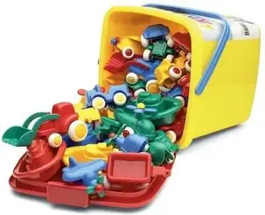Viking Toys Bucket Set with 30 Vehicles