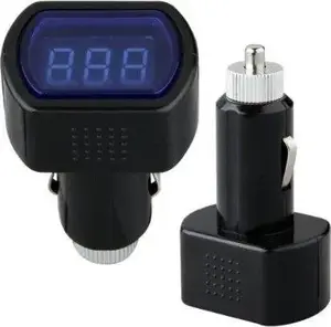 Hertz AG361 Universal Battery Voltage Tester with LCD Display
