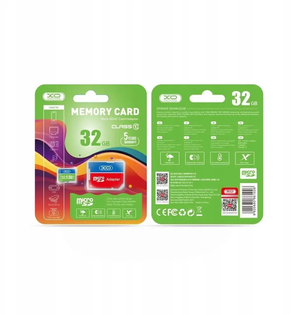 Silicon Power XO 32GB microSDHC Class