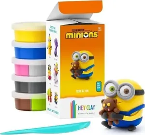 Набор для лепки TMTOYS Hej Clay Миньоны Боб и Тим с аксессуарами