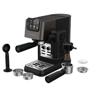 Grundig KSM 6430 Delisia Semi-Automatic Espresso Machine with Milk Tank, 1.1 L, 1350 W