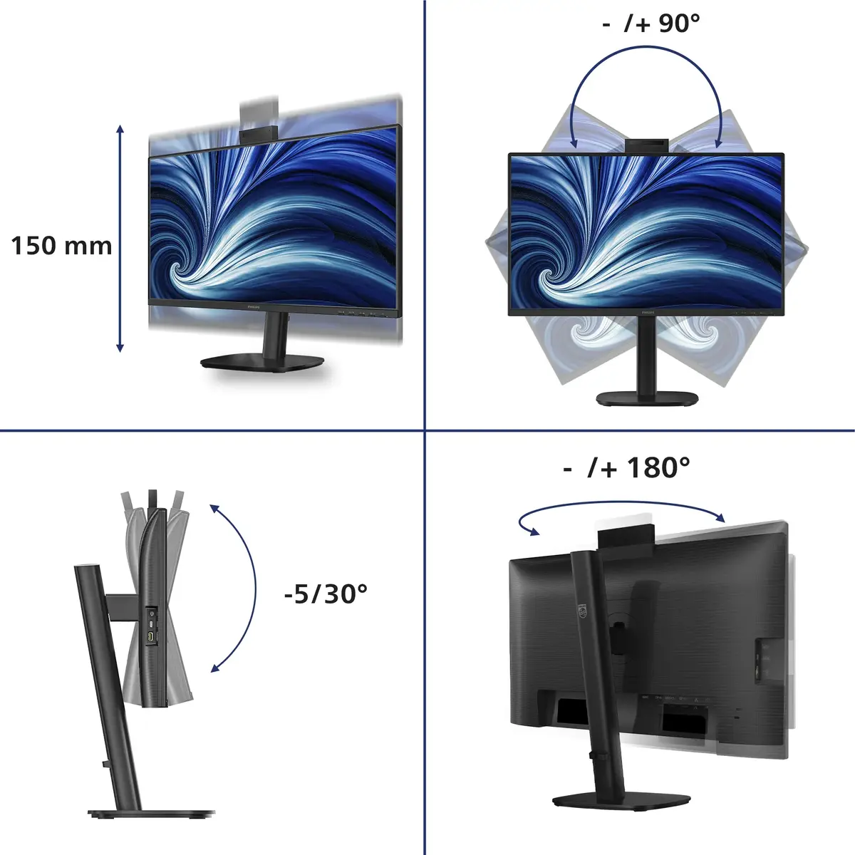 Philips 24B2U3301H/00 23.8" Full HD IPS monitors Photo 3