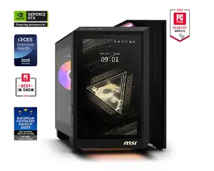 Настольный ПК MSI MEG Vision X AI, Intel Core Ultra 9 285K, 64 ГБ ОЗУ, 2 ТБ SSD, NVIDIA GeForce RTX 5080, Windows 11 Home