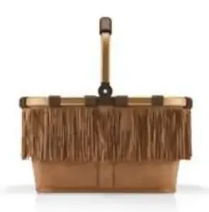 Корзина для покупок Reisenthel carrybag, 22 л, коричневая, алюминий и полиэстер