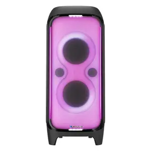 BLAUPUNKT PB100X Party Speaker, 500W RMS, 12-inch Subwoofer, Bluetooth, LED Lighting, Microphone and Guitar Inputs