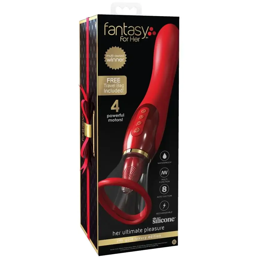 Стимулятор Fantasy for Her Ultimate Pleasure 24K Gold Luxury Edition Photo 7