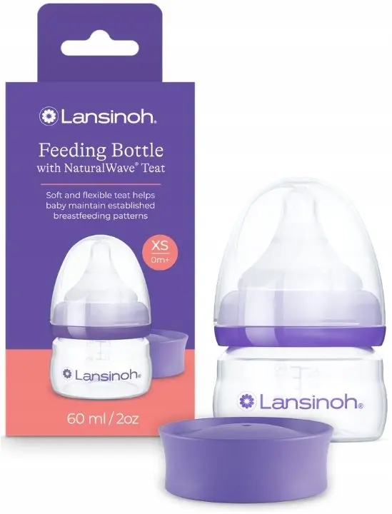 Lansinoh zīdaiņu barošanas pudelīte 60 ml