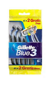 Одноразовые бритвы Gillette Blue3, 6 штук
