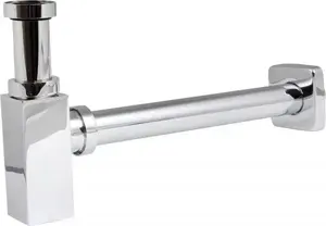 Бутылочный сифон Hydroland 5/4" DN32 хром