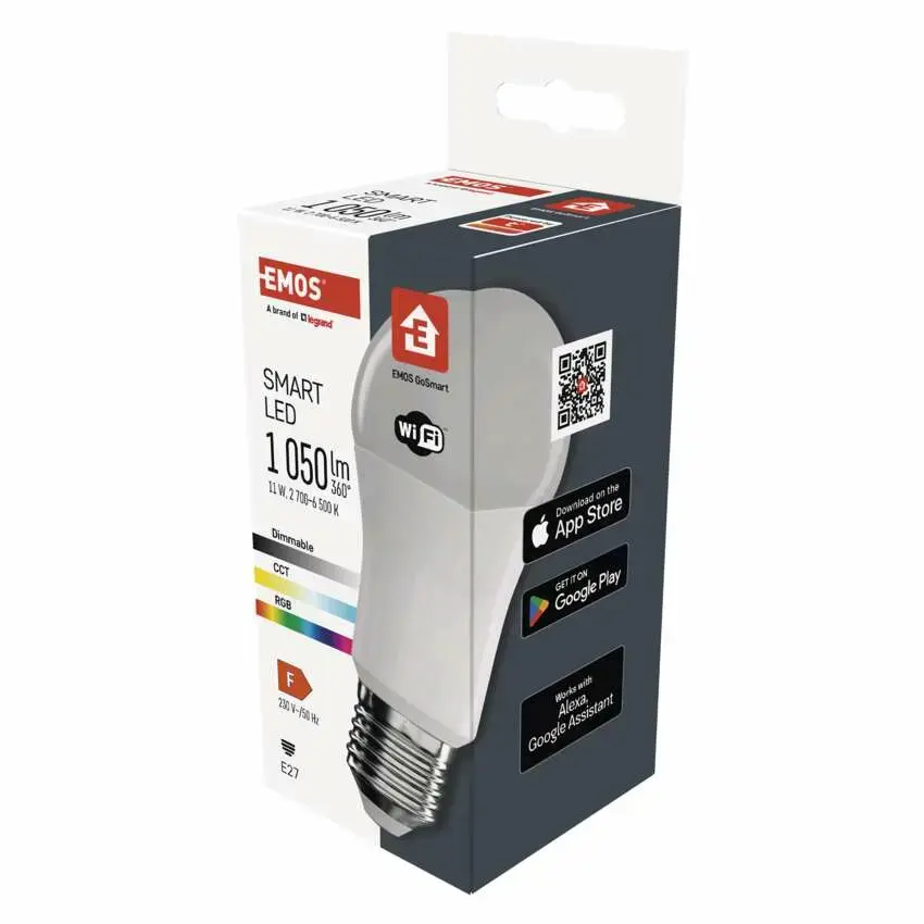 Умная светодиодная лампа EMOS ZQW515R E27 11 Вт Photo 3