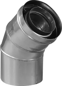 Immergas 45° Concentric Elbow 60/100 for Flue Systems