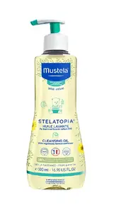 Mustela Stelatopia attīrošā eļļa 500 ml sausai un ļoti sausai ādai