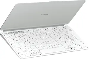 Logitech Keys-To-Go 2 Wireless Keyboard, QWERTZ Swiss Layout, Bluetooth, White