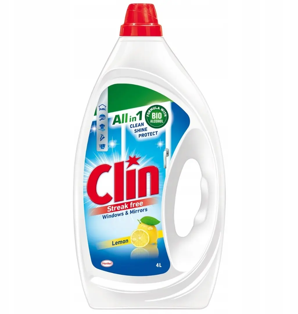 Logu tīrīšanas līdzeklis Clin Citrons, 4