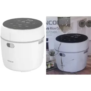 Sencor SRM 0670WH Low Carb Rice Cooker 0.6L 350W
