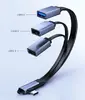 MicroConnect MC-USBCANG-USBA3WAY USB-C sadalītāja kabelis Photo 4