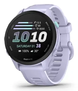 Garmin Forerunner 70 Sport Watch Lavender 43 mm AMOLED Touchscreen Digital GPS